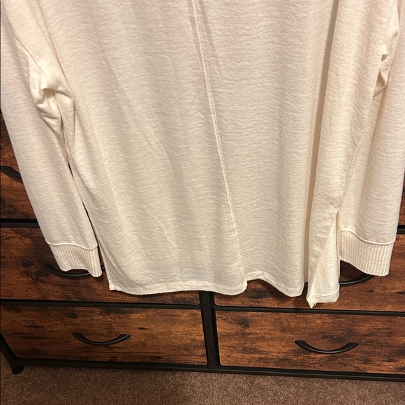 Abercrombie & Fitch Cream Long Sleeve Top* - Picture 7 of 8